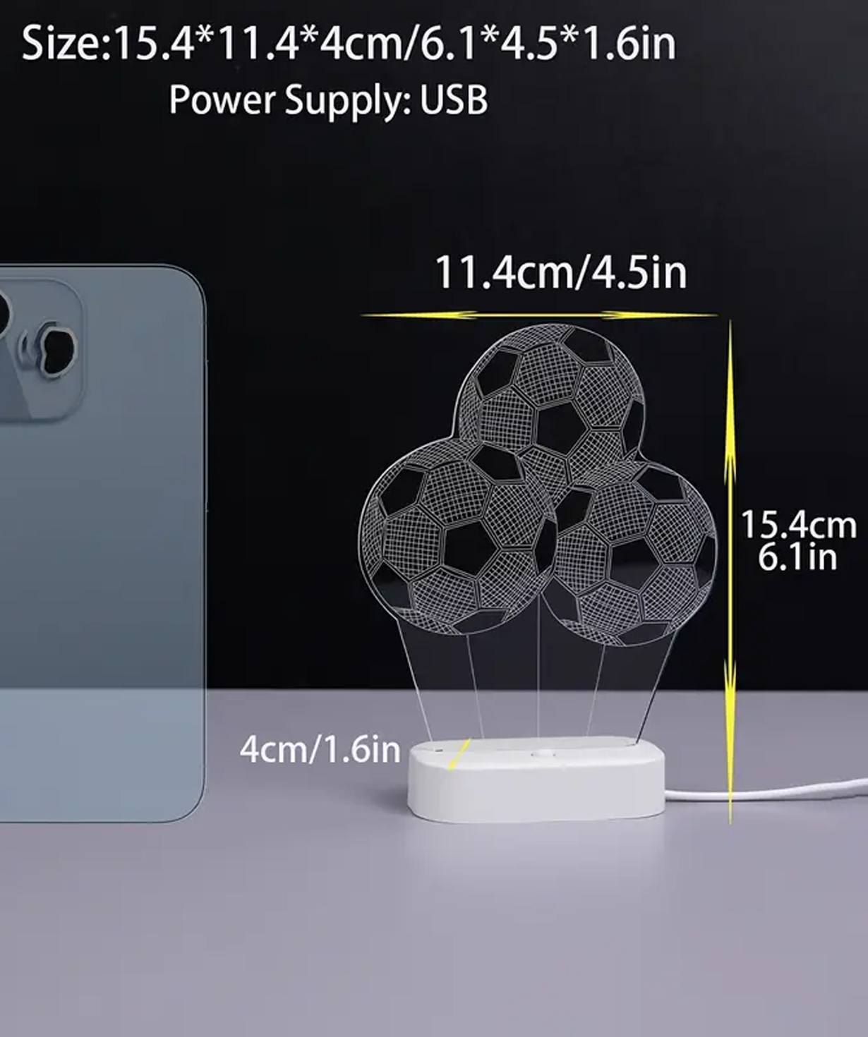 LED Lamp «Gift Store» Soccer Ball
