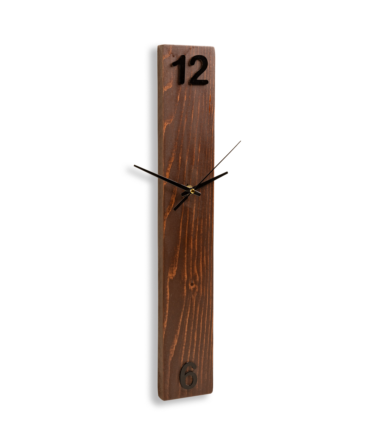 Wooden wall clock «Slim Line» №2