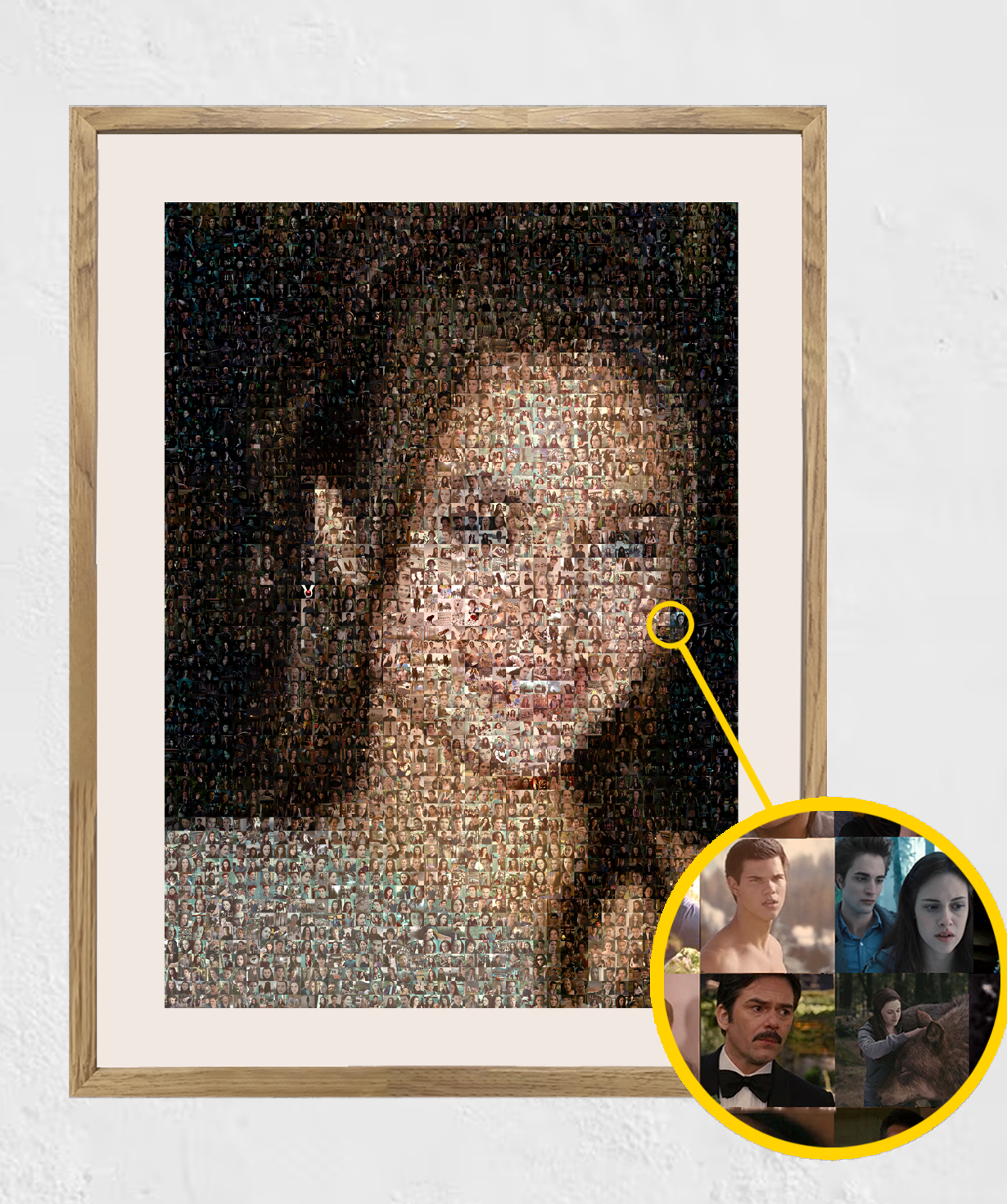 Personalized A2 Mosaic Photo «Mosaic» 40 x 60 cm