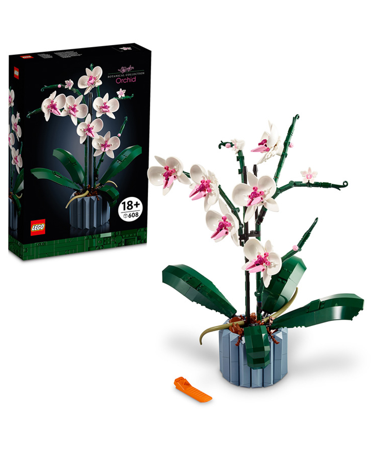 Конструктор LEGO Icons Orchid Botanical collection