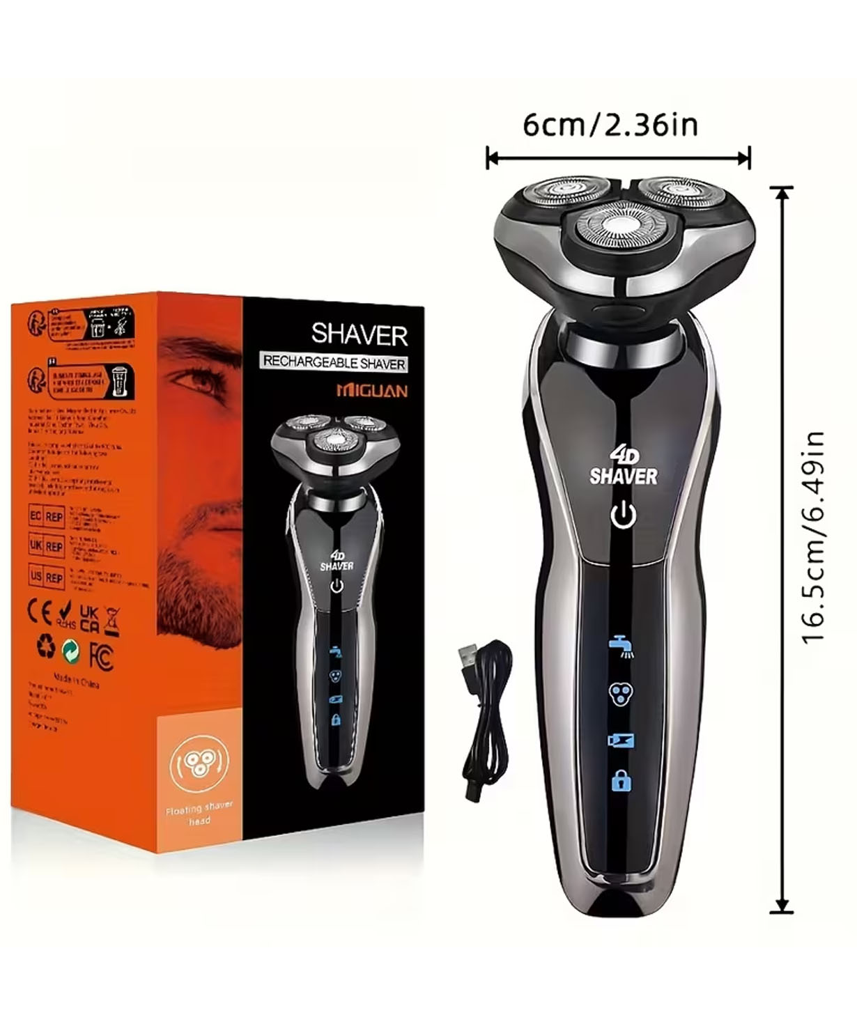 Մազ կտրող սարք «Micro-Tech» №316