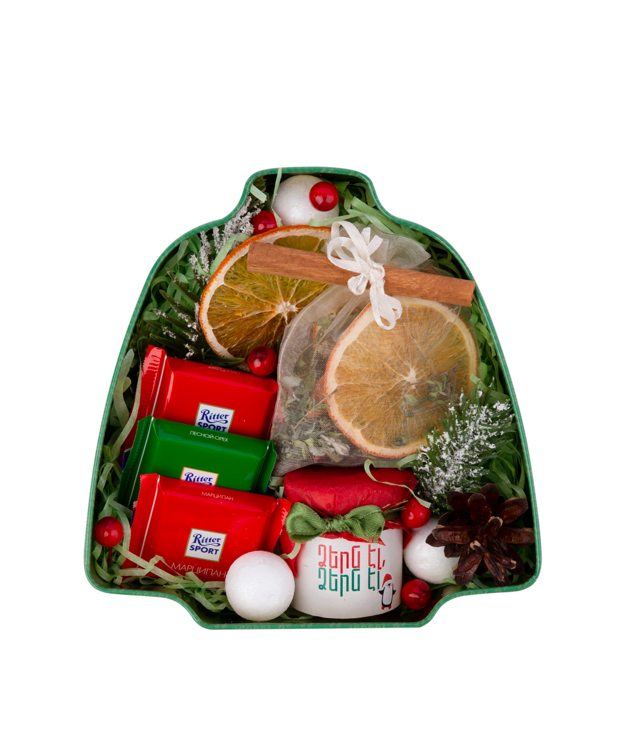 Gift box `THE BOX` Christmas №114