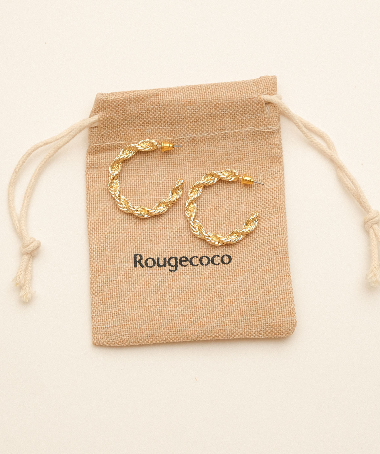 Earrings `Rougecoco` Aurora big