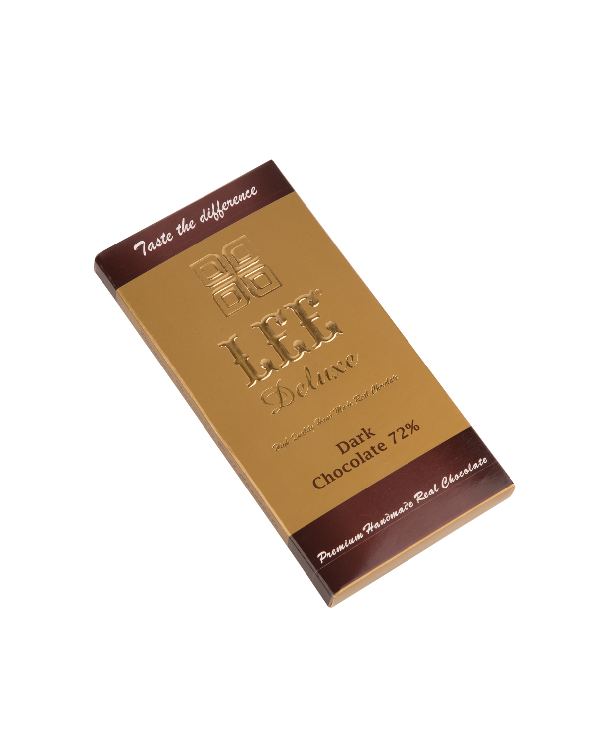 Chocolate bar `Lee` dark chocolate 72%