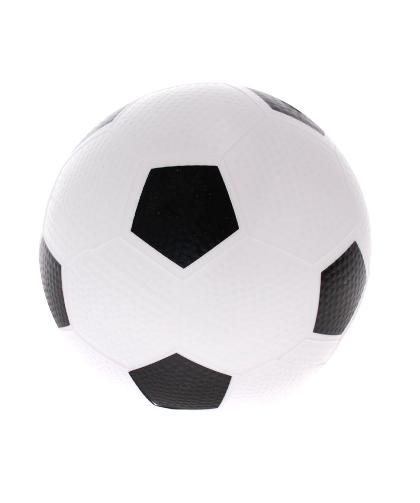 Football goal with a ball
