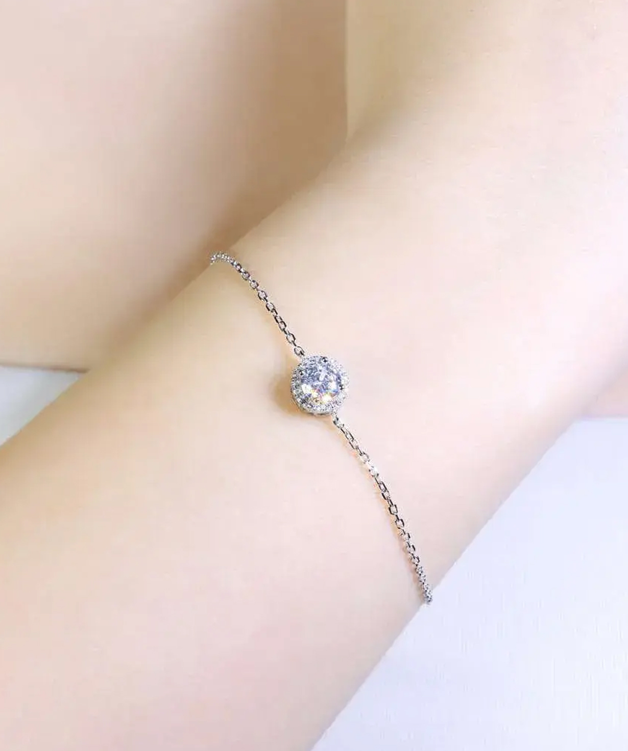 Silver bracelet «SiaMoods» SB306