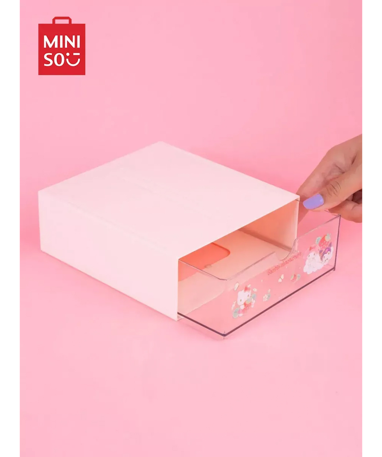 Օրգանայզեր «Miniso» Sanrio, վարդագույն