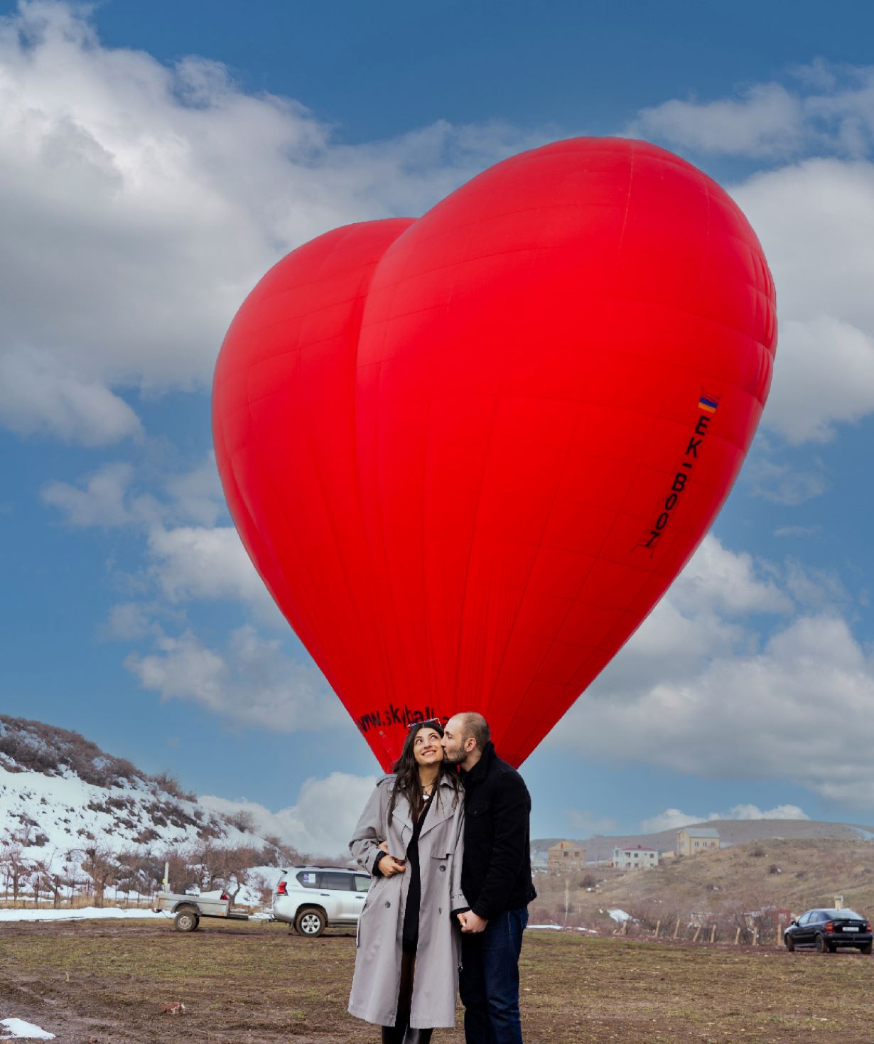 Полет на воздушном шаре «Skyball» Сердце, для 2-х человек