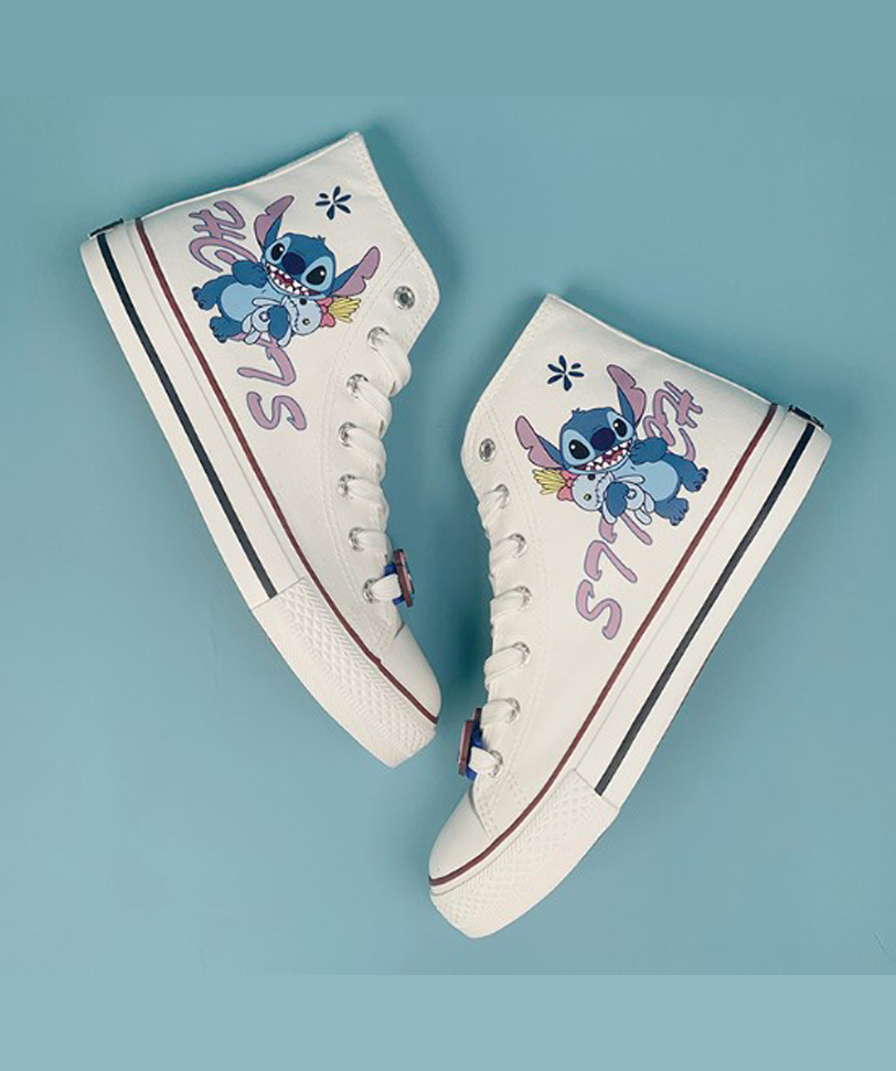 Shoes «Stitch» white, 34-44
