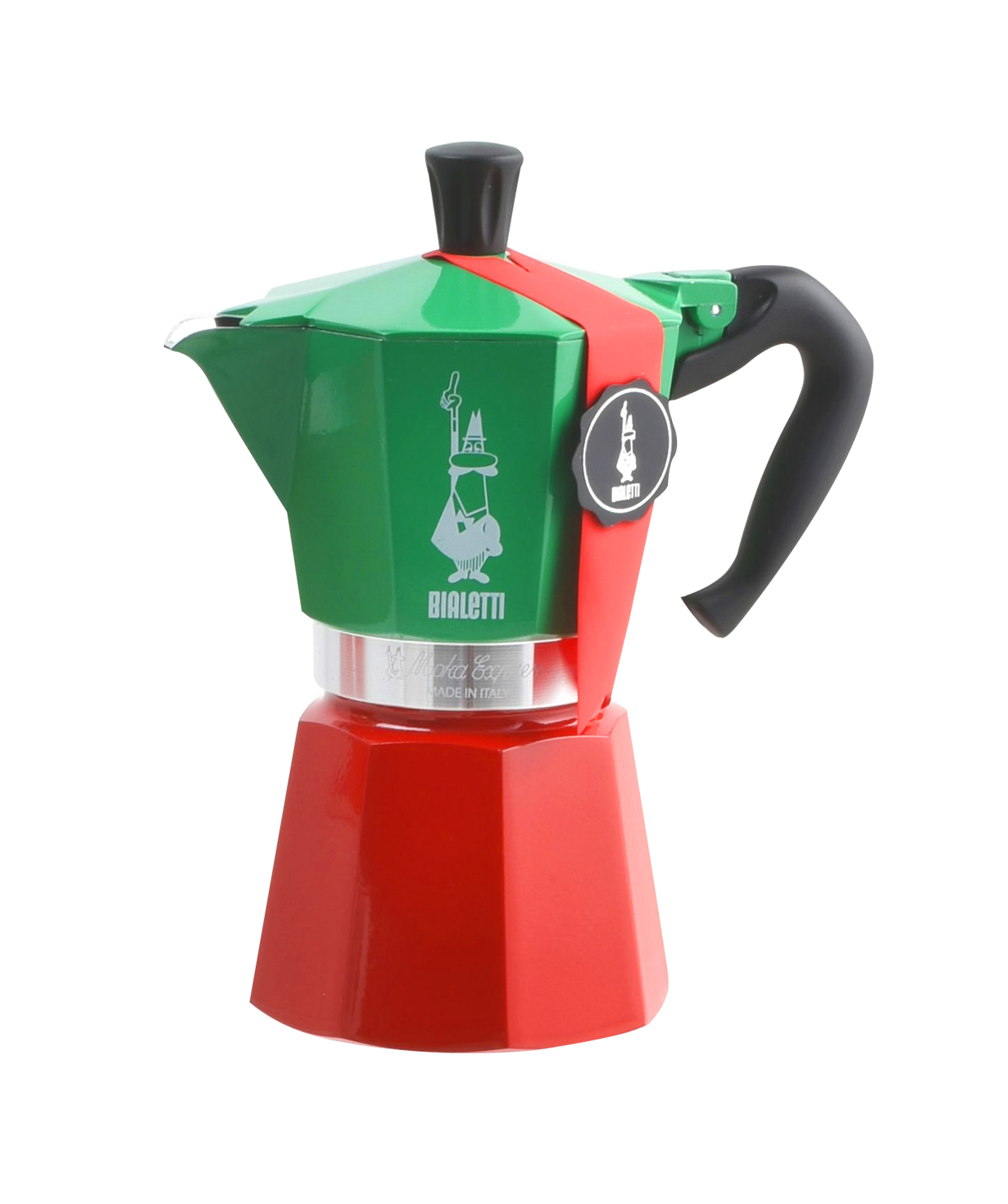 Кофеварка «Bialetti» Moka Italia, 6 чашек