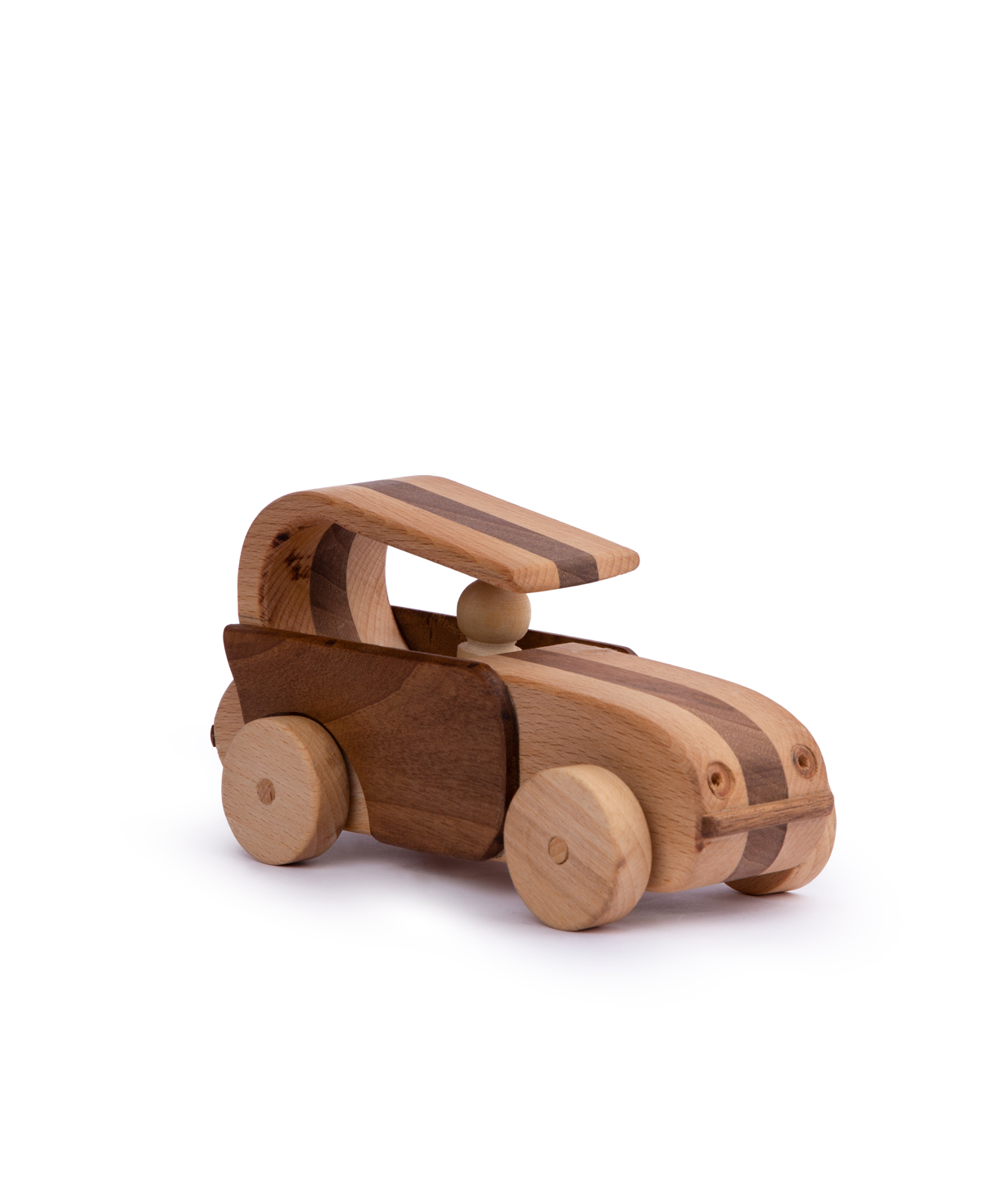 Машина ''I'm wooden toys'' ретро, деревянный