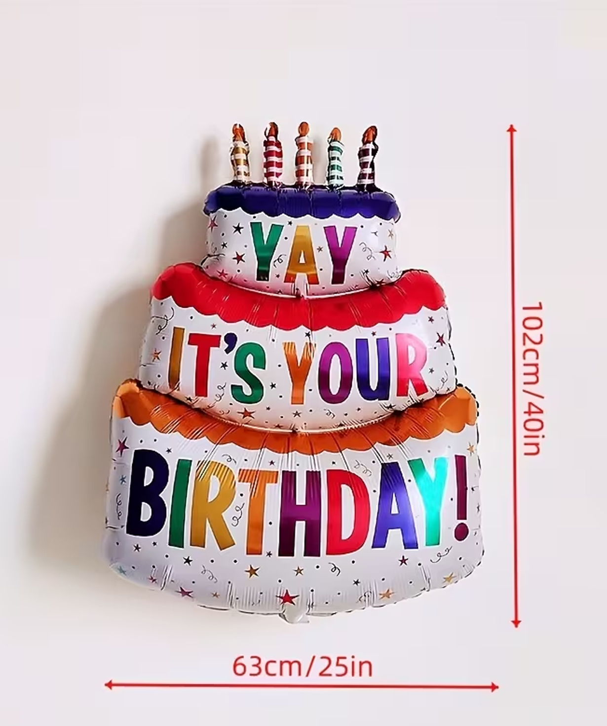 Balloon set «Happy Birthday» 2 pcs