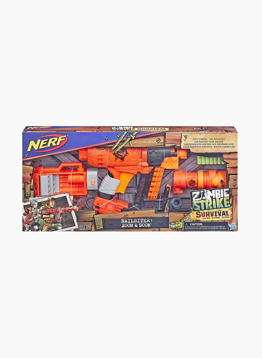 Hasbro Blaster Nerf Zombie Strike Survival Nailbiter