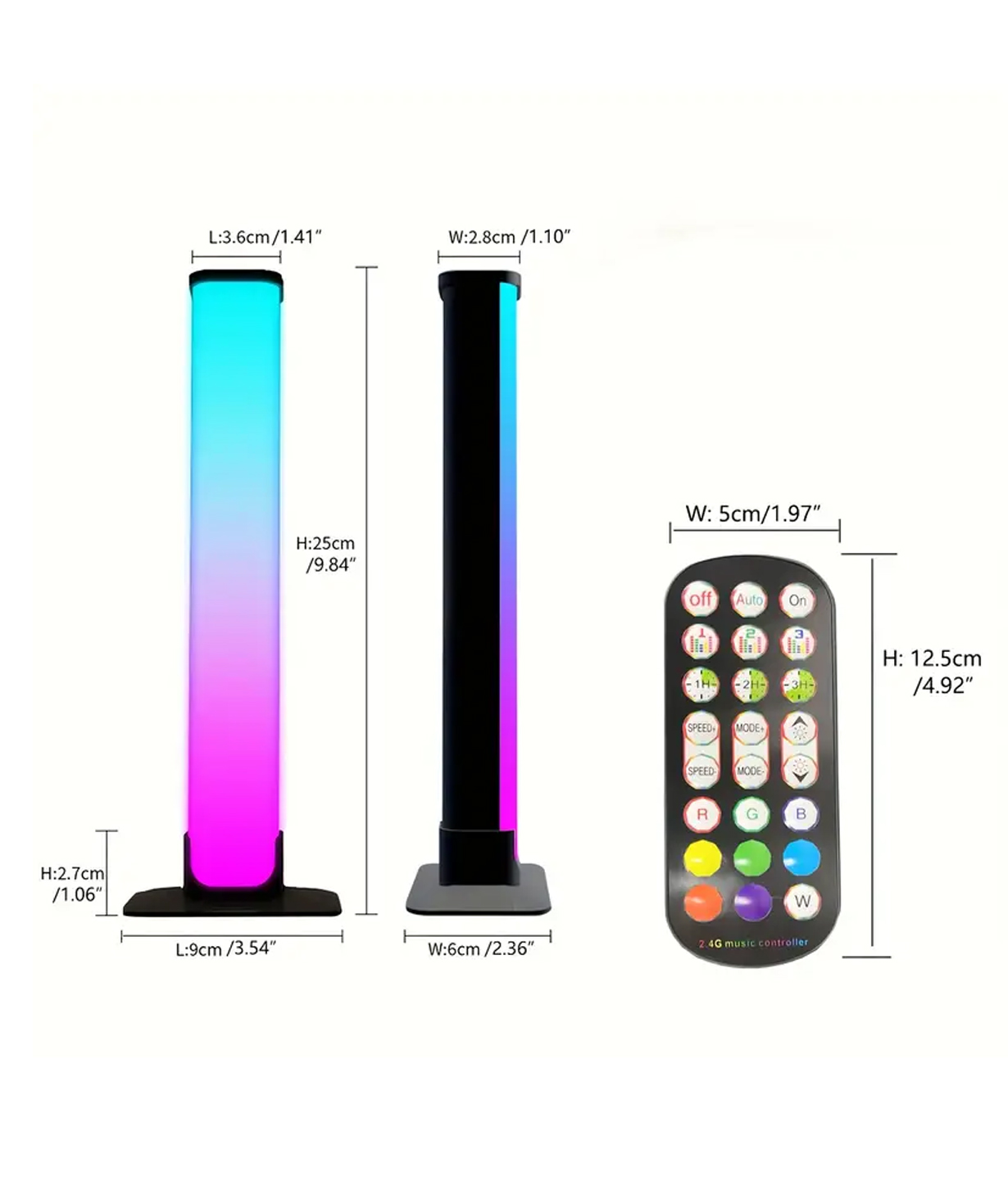 LED light «Gift Store» RGB, 2pcs