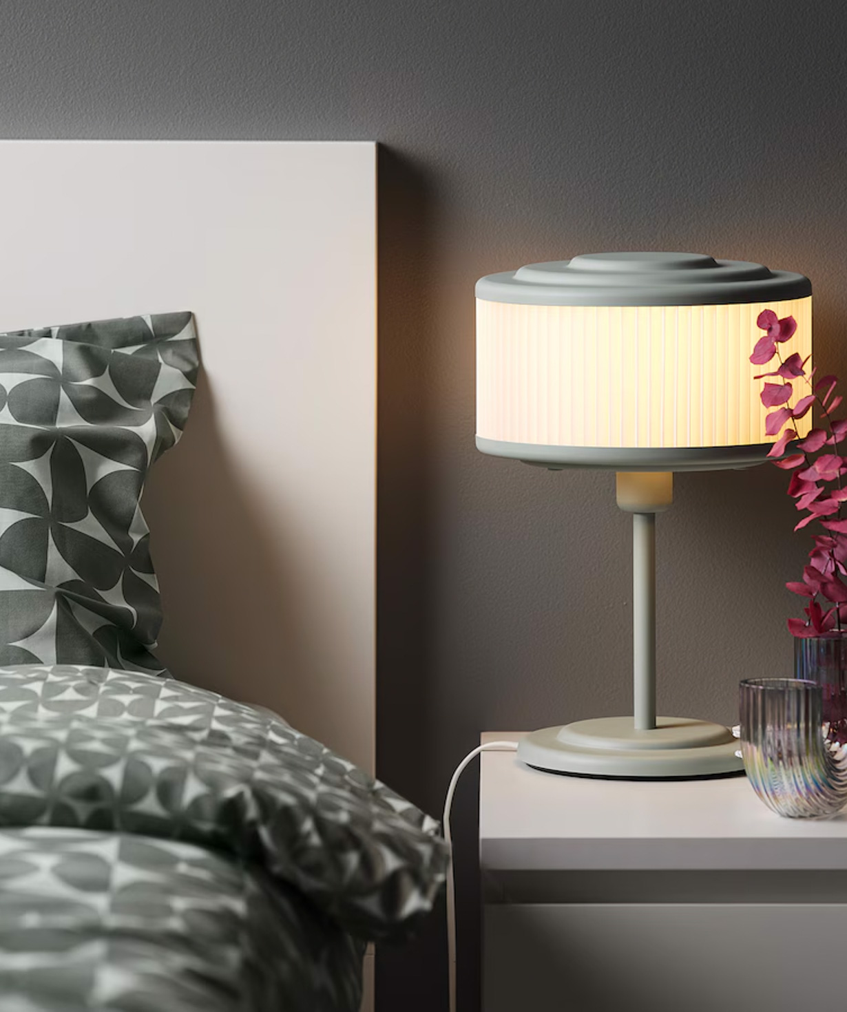 Լամպ «Ikea» Remtang, մոխրագույն