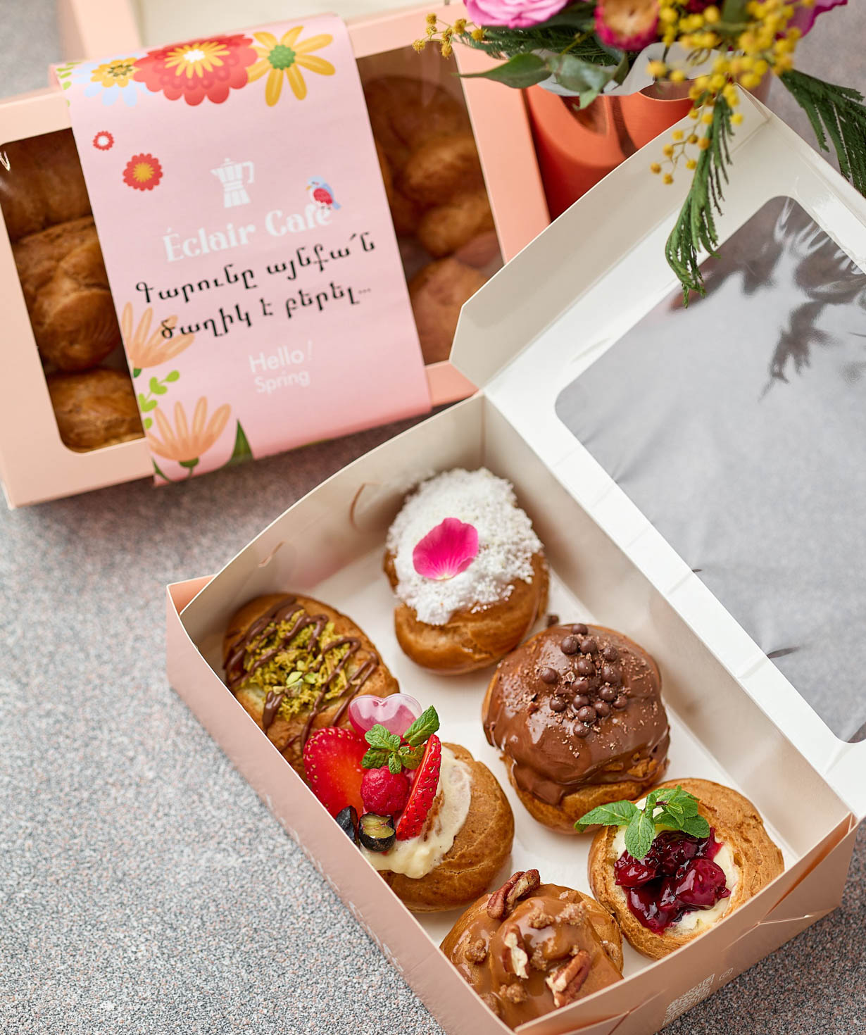 Set «Moka Pot» Eclair, 6 pcs