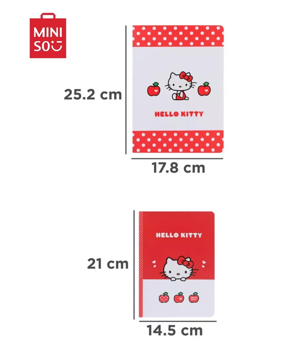 Notebook «Miniso» Hello Kitty, 2 pcs №8