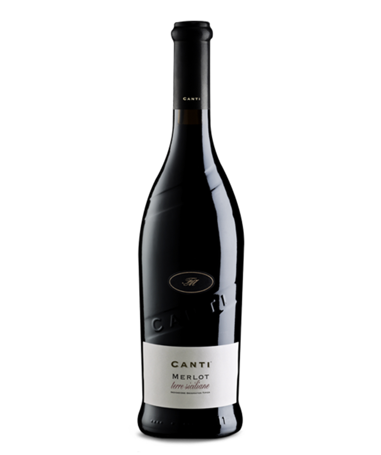 Wine `Canti Merlot Terre Siciliane` red, dry 750ml