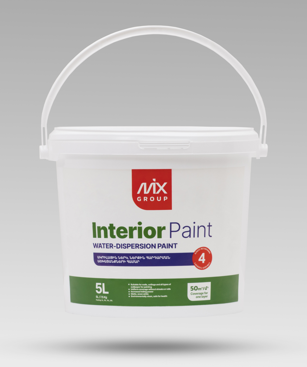 Water-dispersion paint «Mix» Interior