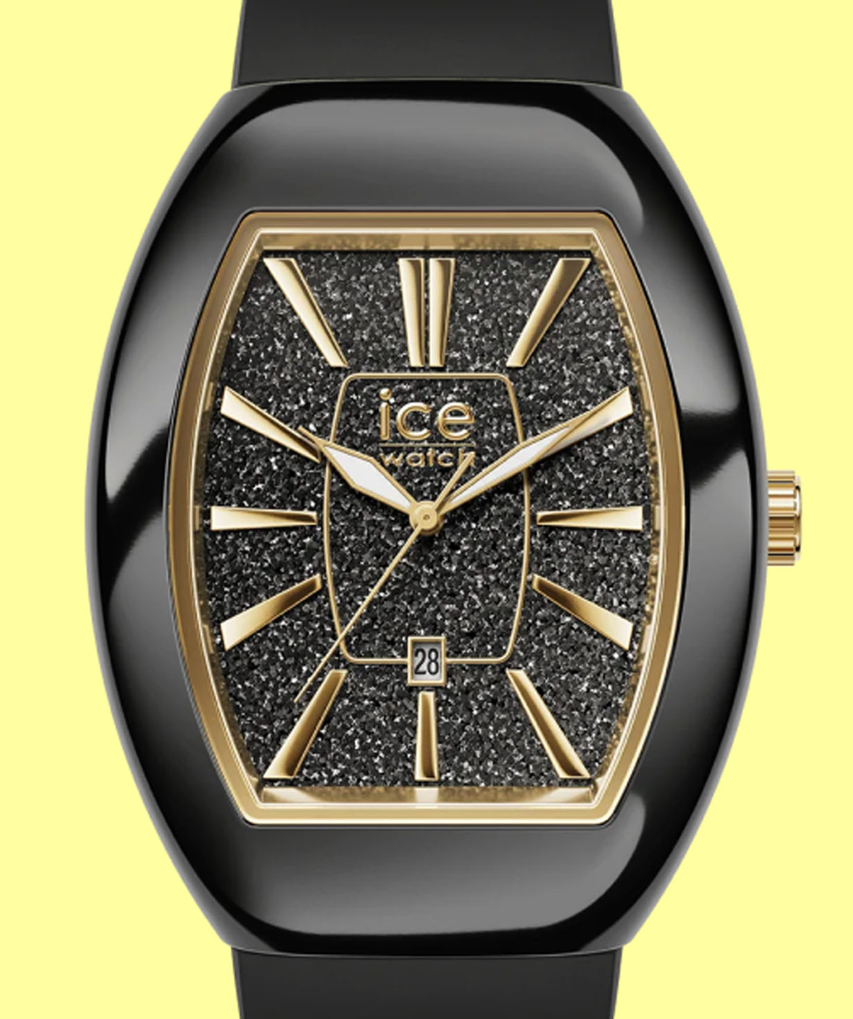 Часы «Ice-Watch»  ICE BOLIDAY, Black Glitter Gold