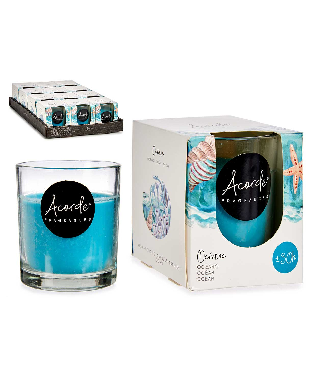 Scented candle «Ashley Home» Ocean / 83180