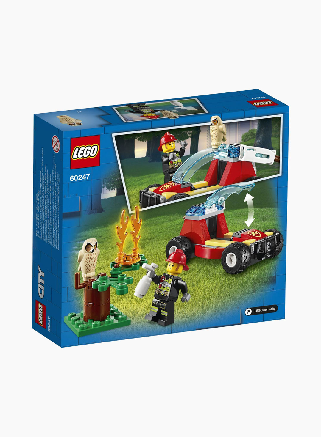 Lego City Конструктор Лесные пожарные