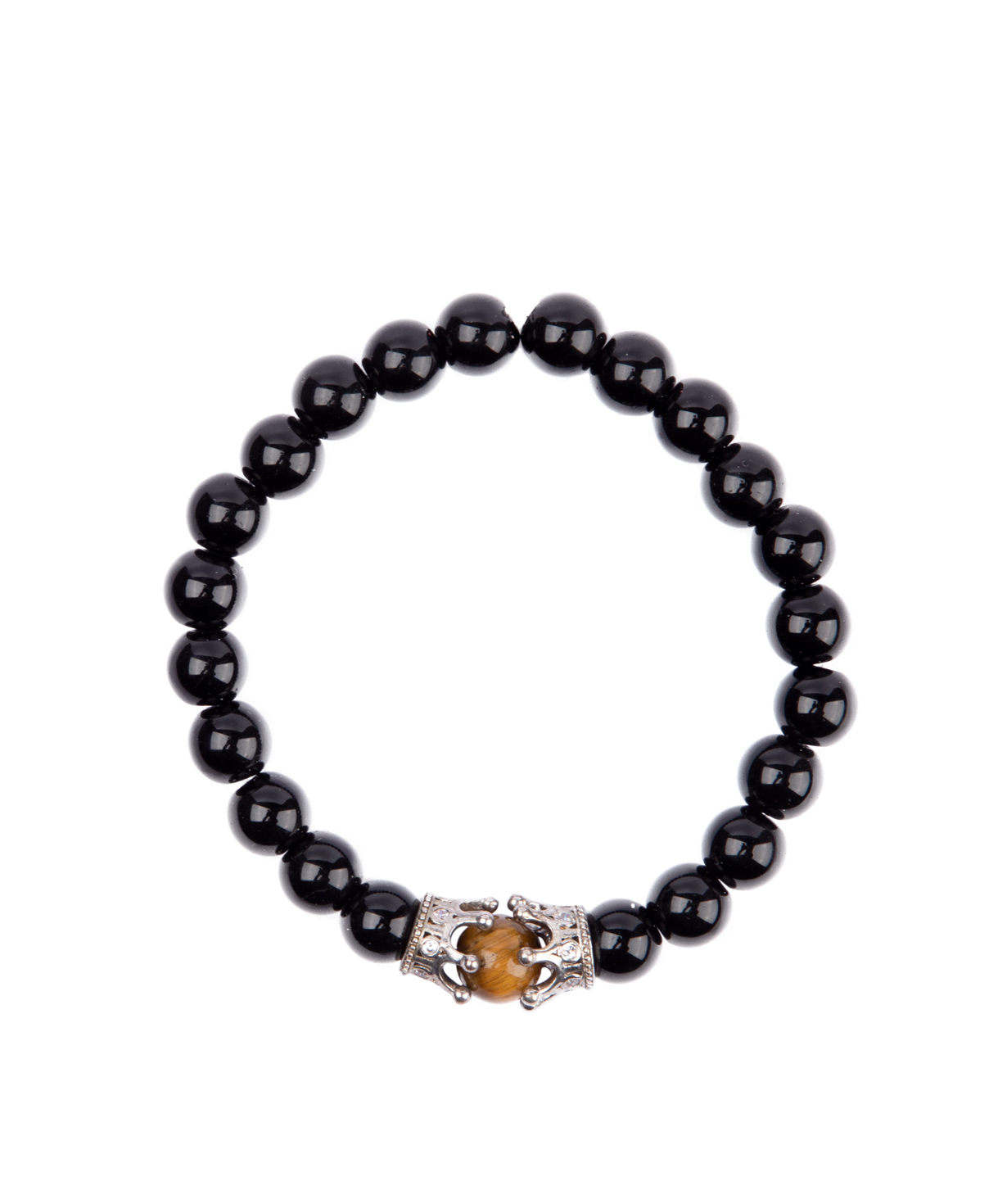 Mens bracelet  with natural stones
