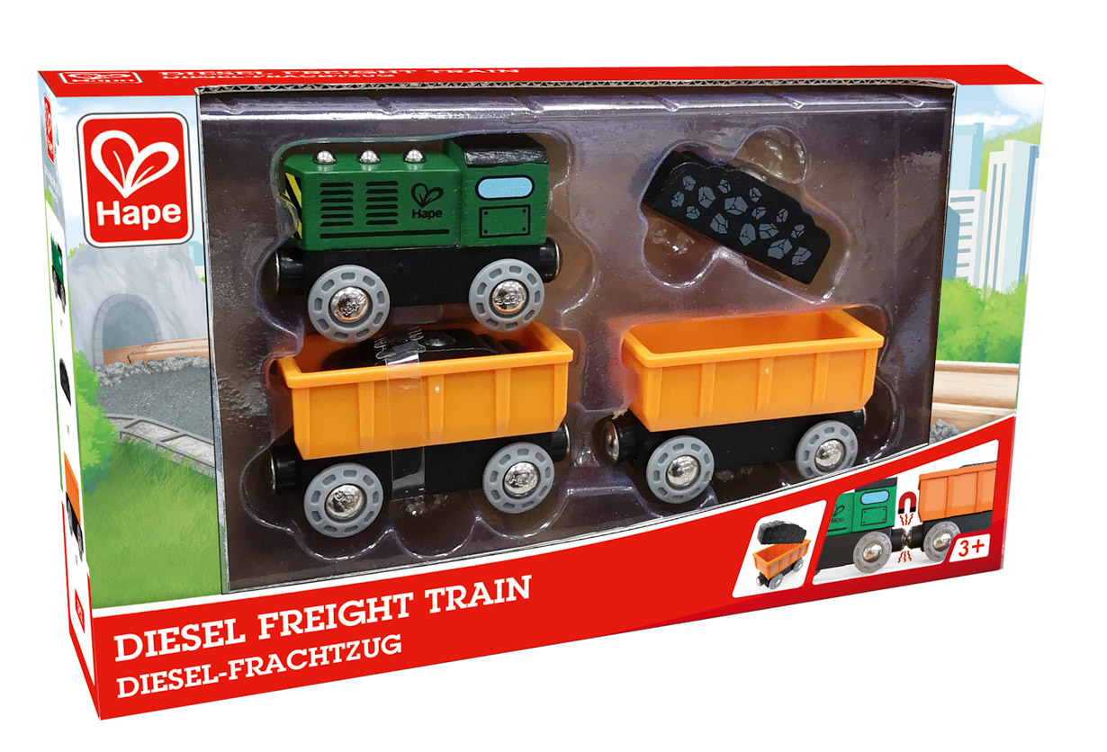 Diesel freight train «Hape» HP-H3718