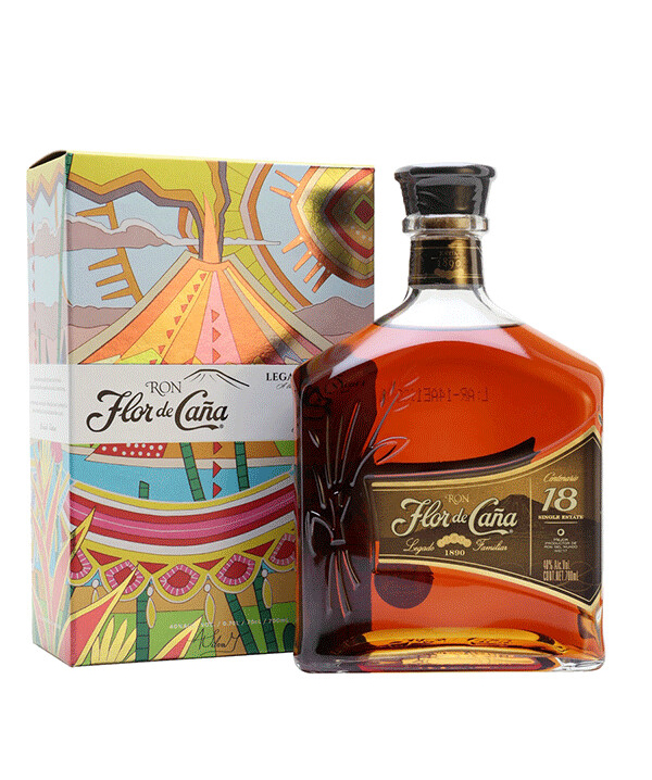 Rum `Flor de Cana` 18 years 1 liter