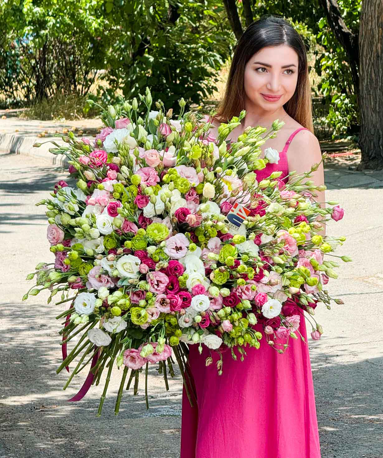 Bouquet «Altlandsberg» with lisianthus