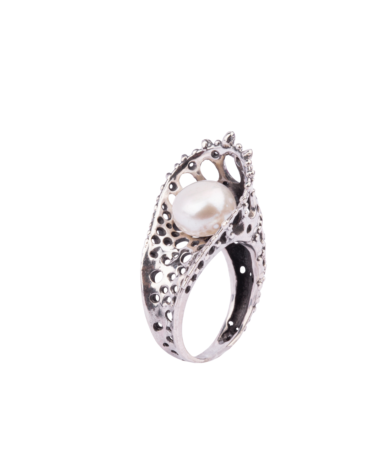 Серебряное кольцо ''Kara Silver'' №16