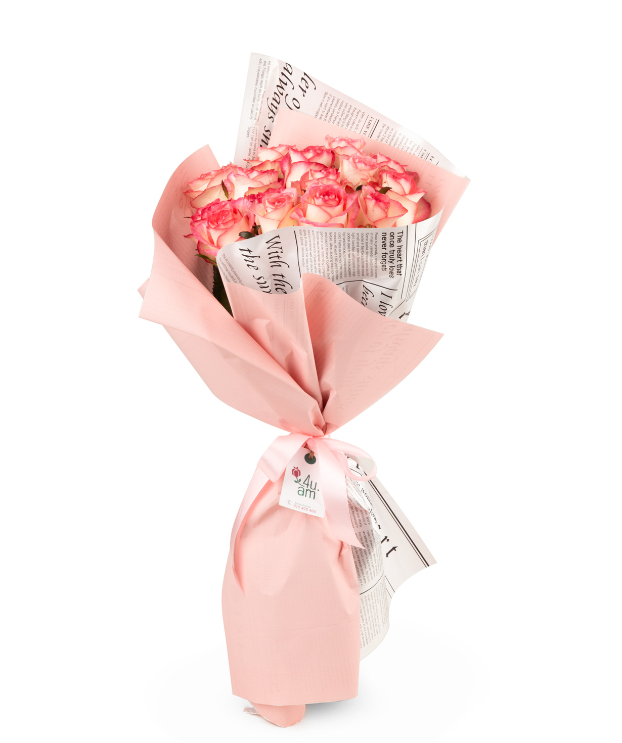 Bouquet `Lardero` with roses
