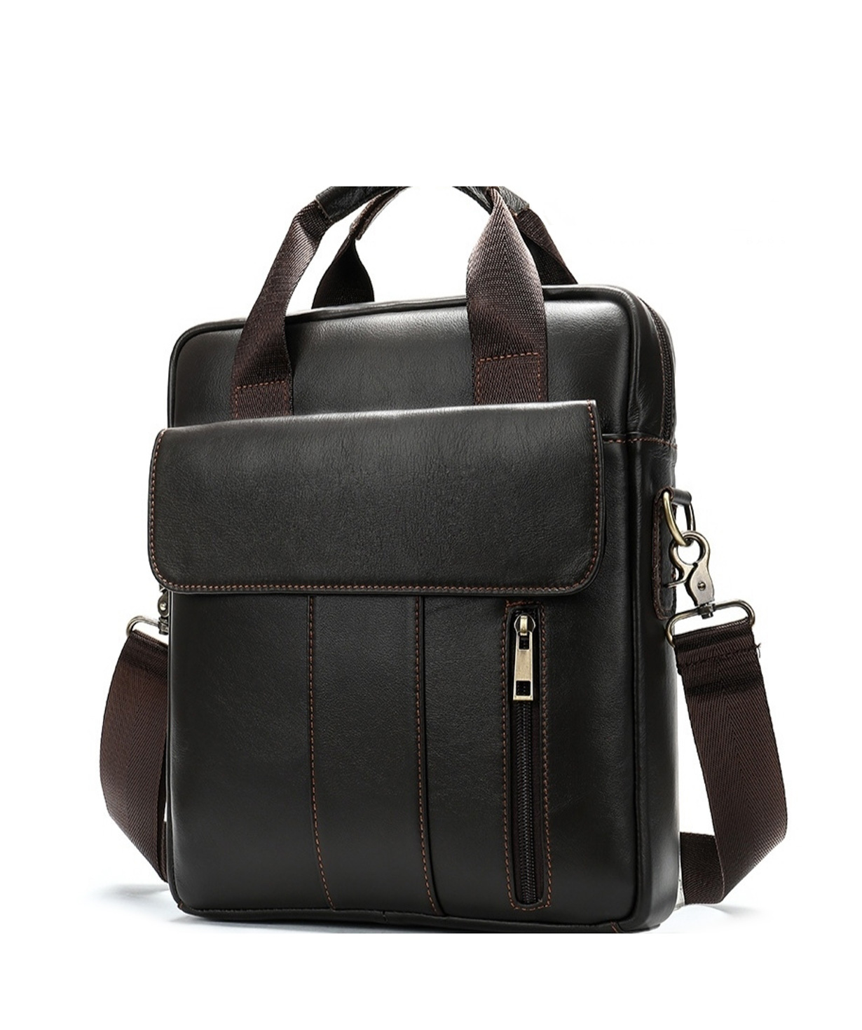 Bag `Diplomat` genuine leather №17