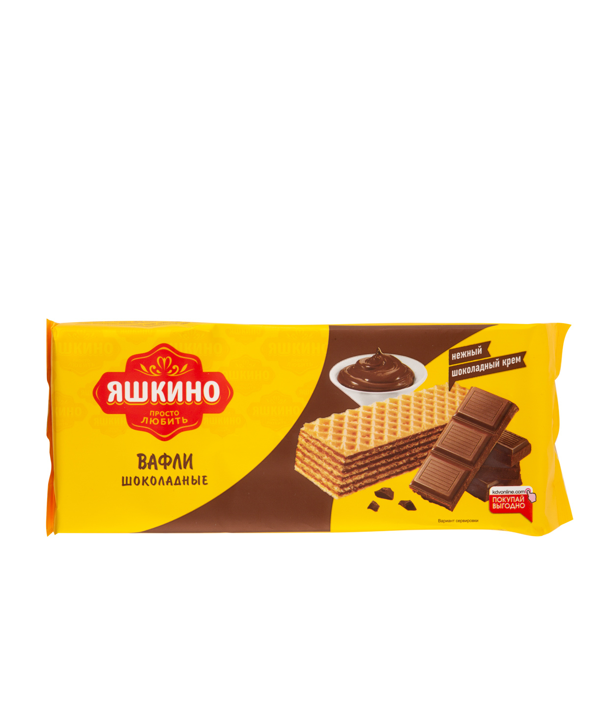 Waffle `Yashkino`  chocolate 200 g