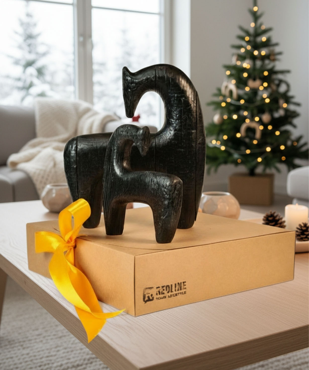 Wooden decorative horses №3