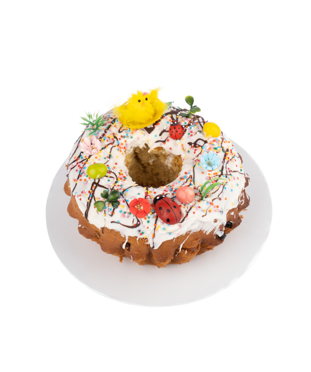 Cake `Chick` №5 kulich