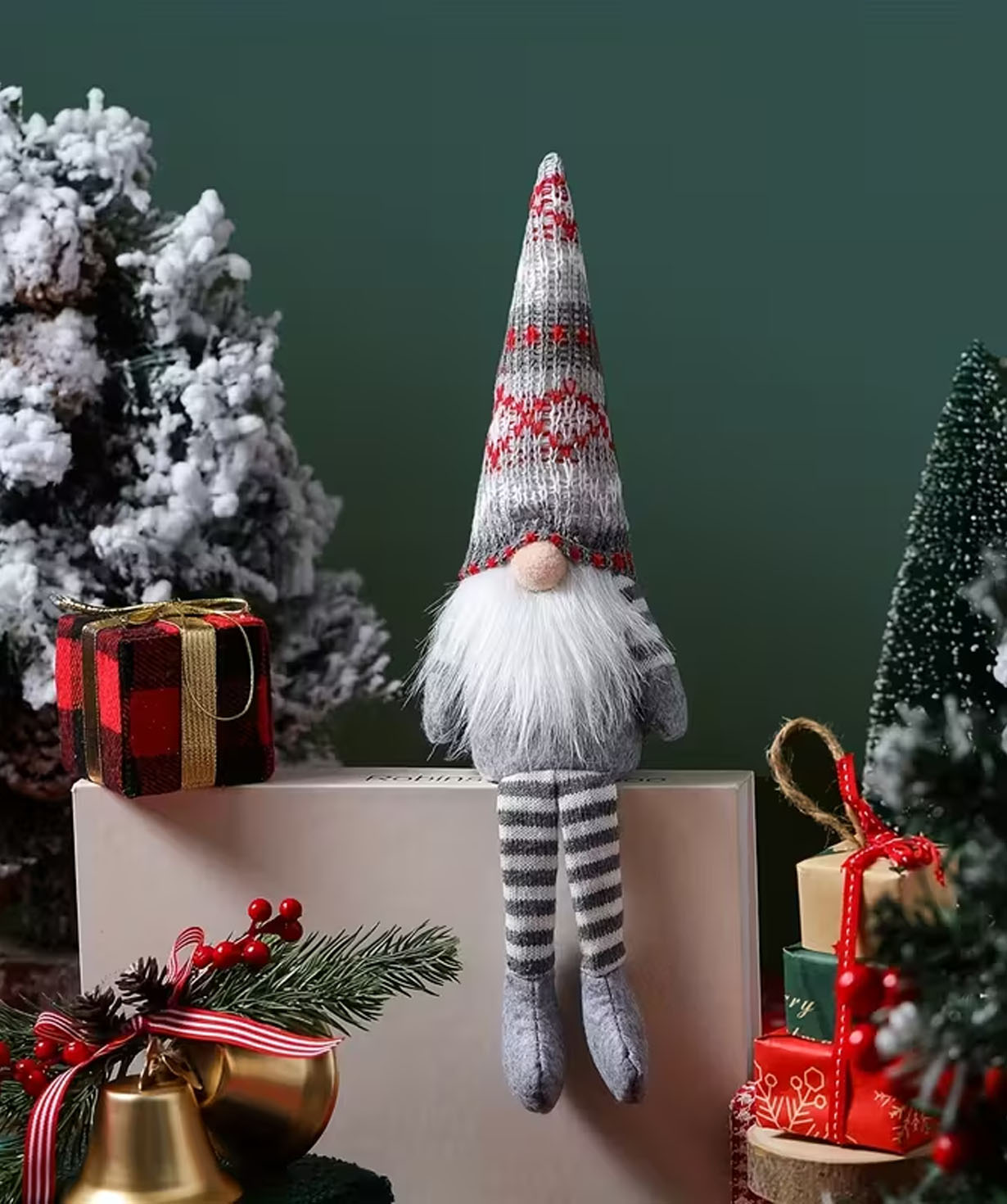Christmas toy «Gift Store» Gnome  №1187