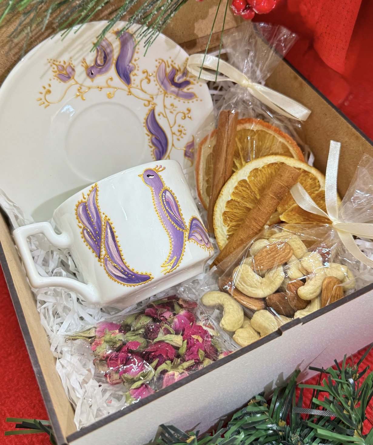 Gift box «HAYA» Tea set №3