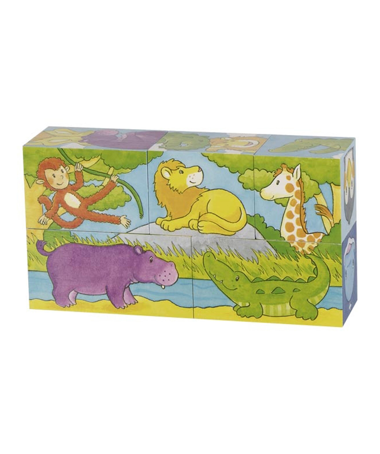 Toy `Goki Toys` cube puzzle Safari