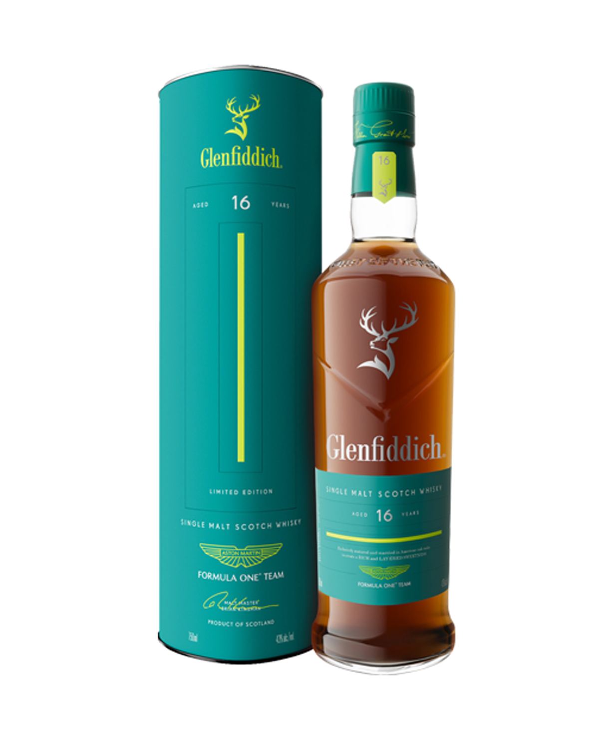 Վիսկի «Glenfiddich» Aston Martin F1, 16տ, 43%, 700 մլ