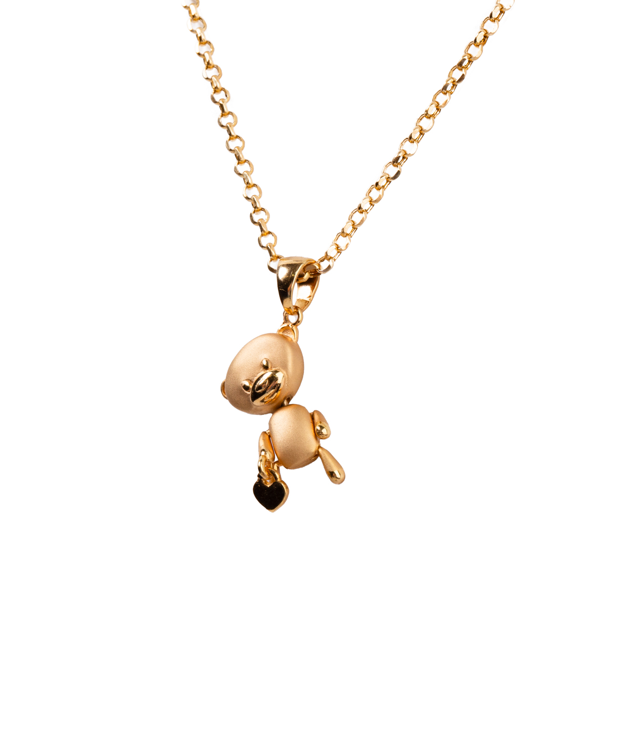 Pendant ''Less is more'' gold №121
