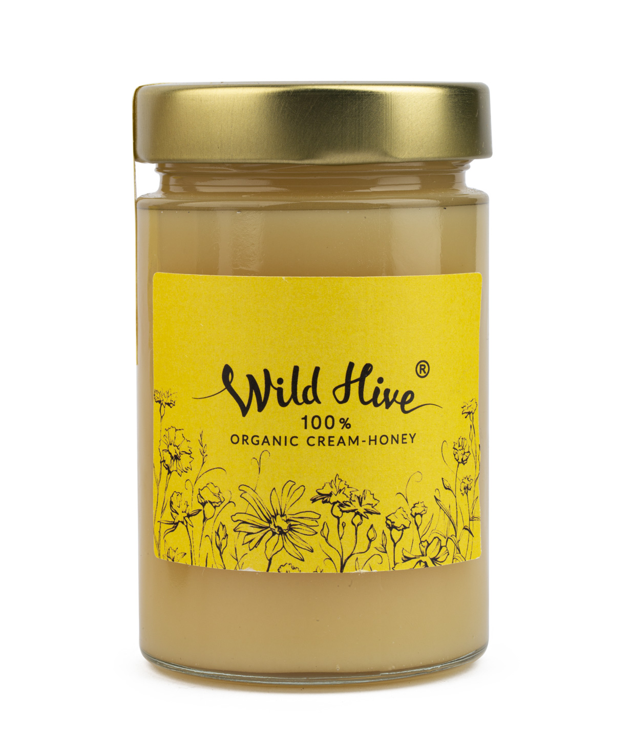 Крем-мед `Wild Hive` 100% органический  430г