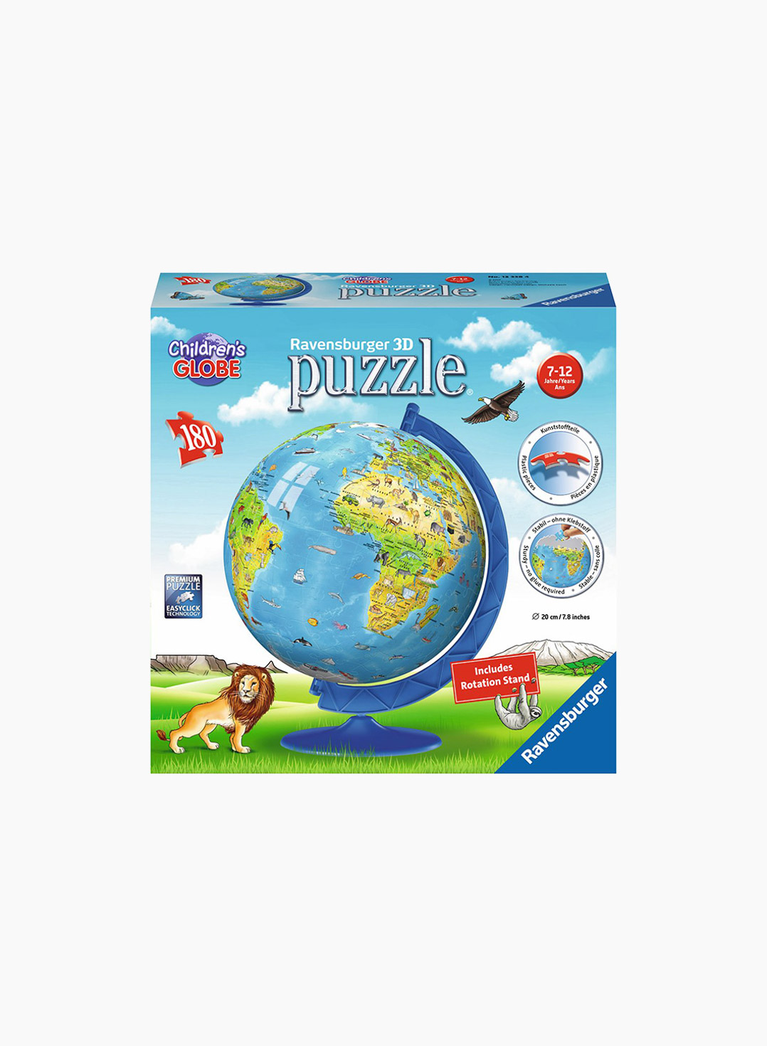 Ravensburger 3D Puzzle Children‘s Globe 180p