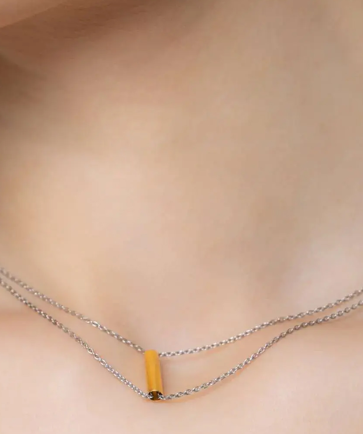 Silver necklace «SiaMoods» SN196