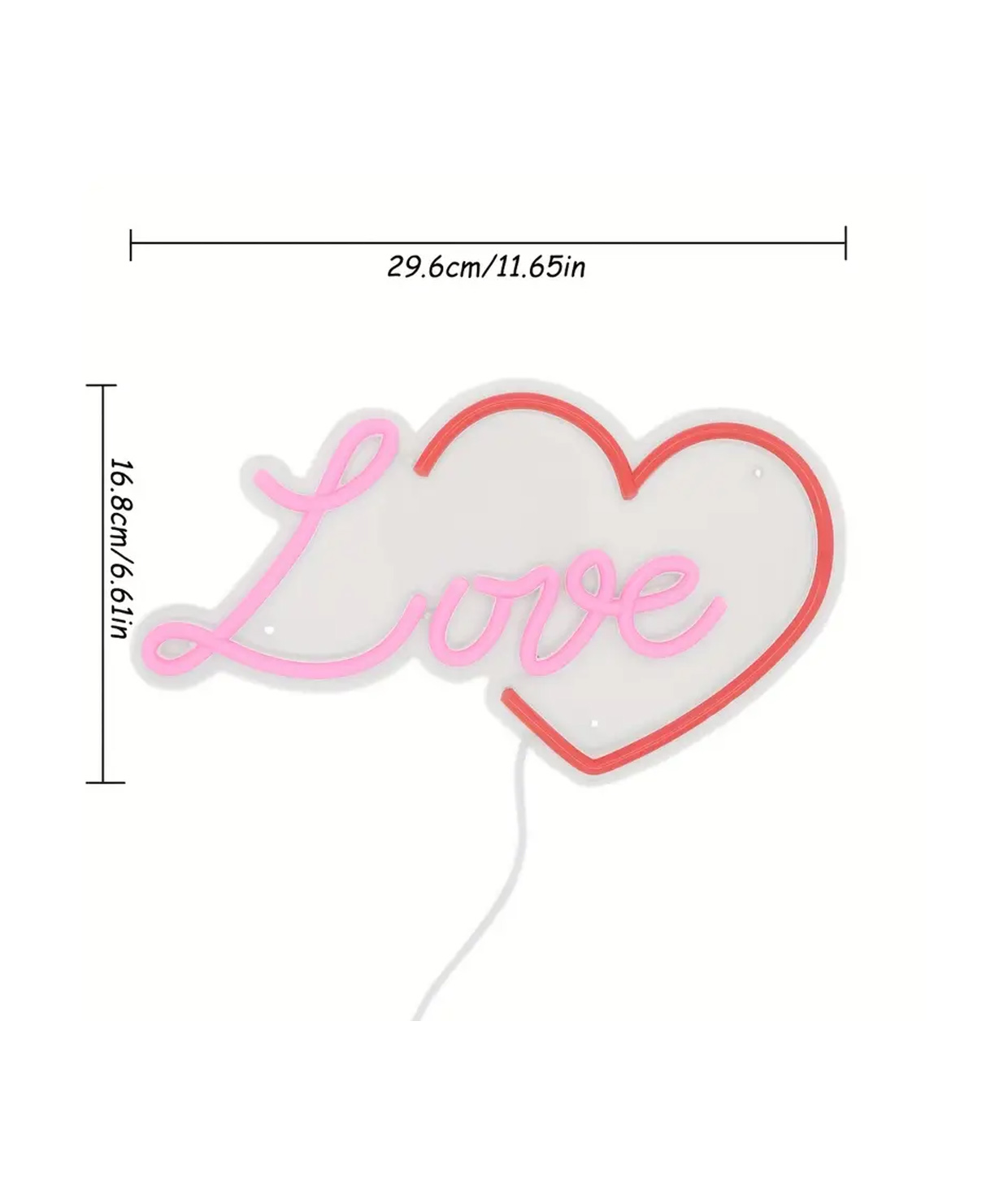 Neon light «Gift Store» Romantic №131