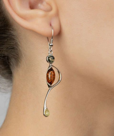 Silver earrings ''SE677''
