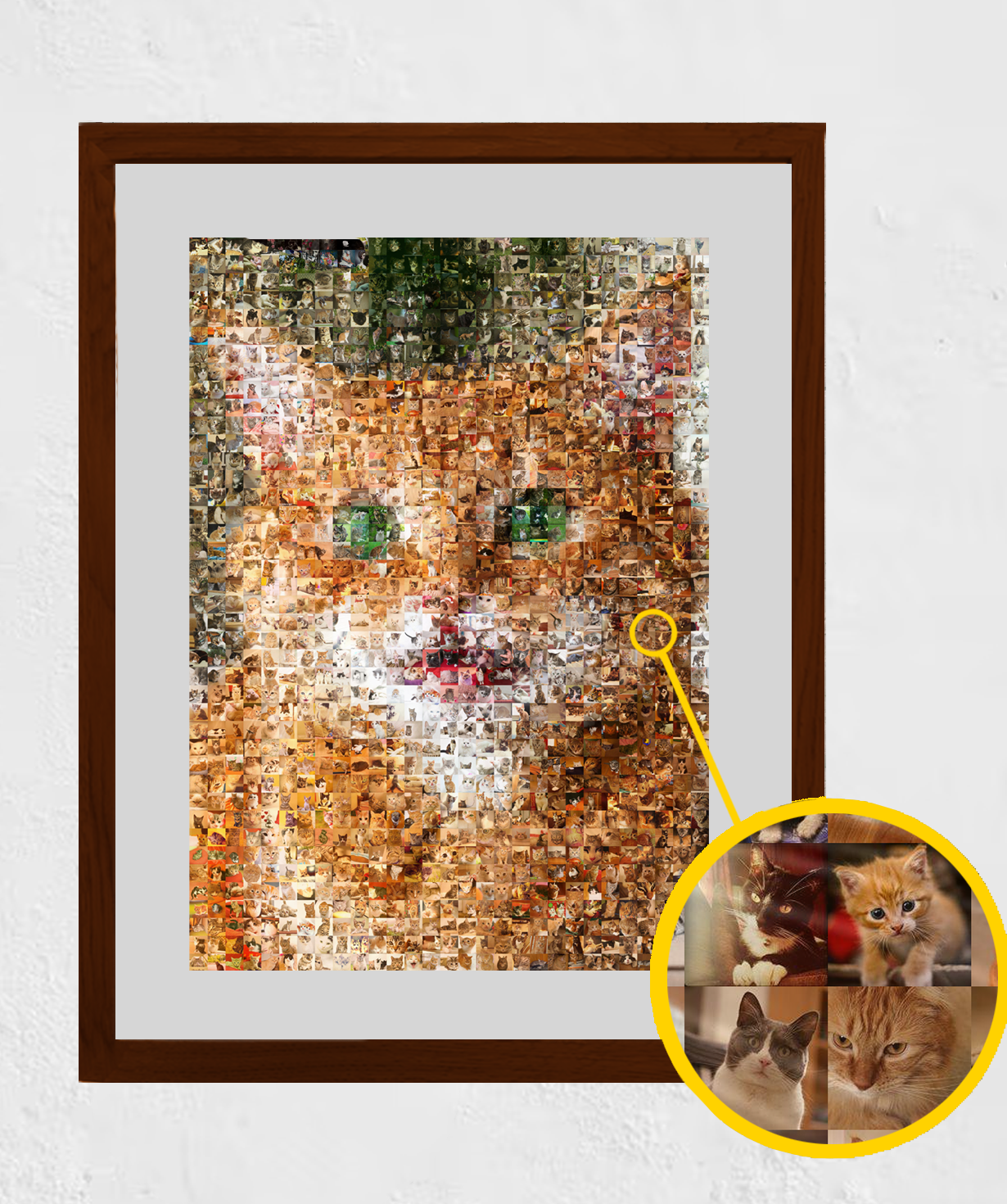 Personalized А3 Mosaic Photo «Mosaic» 30 x 40 cm