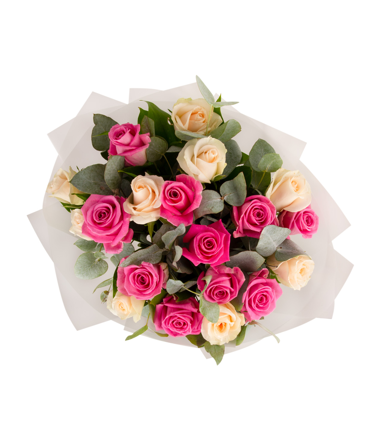 Bouquet `Bellinzona` with roses
