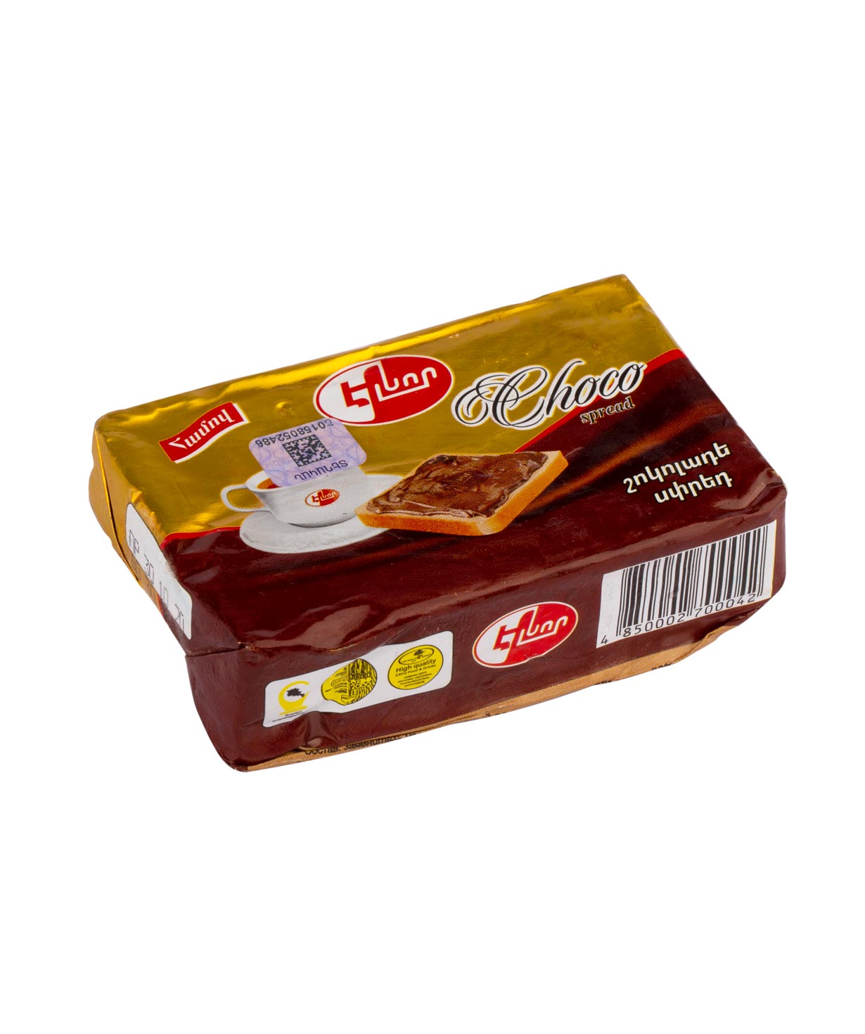Spread chocolate `Elnor` 62% 170g