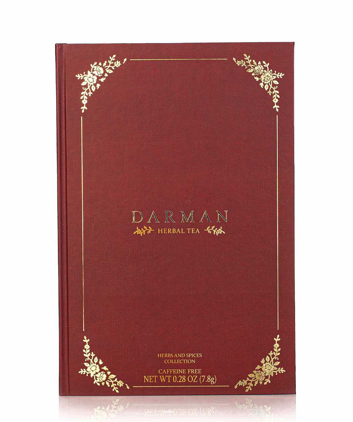 Darman Tea Set, red book, 12 tea bags
